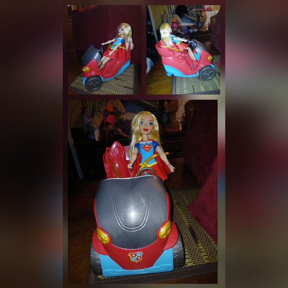 SUPERGIRL AND TRANSFORMING BUS - Picture 16 of 16